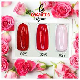 Гель-лак Gretta premium 027, 5 мл