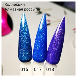 Гель-лак Алмазная россыпь, 10 мл 015
