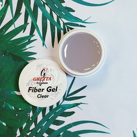Fiber gel однофазный со стекловолокном,15 g Gretta Premium