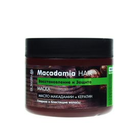 Dr.Sante Маска для волос Macadamia Восстановление и защита, 300 мл