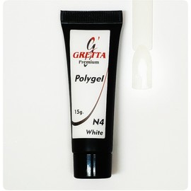 ПОЛИГЕЛЬ White №4,15 g Gretta Premium